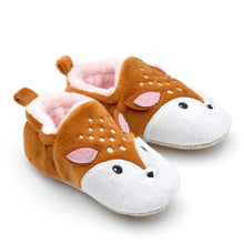 Load image into Gallery viewer, Chipmunks Rae Baby Slippers