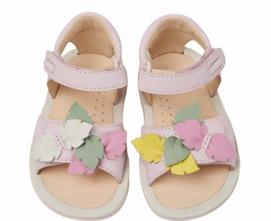 Camper Twins Pale Pink Leather Sandal