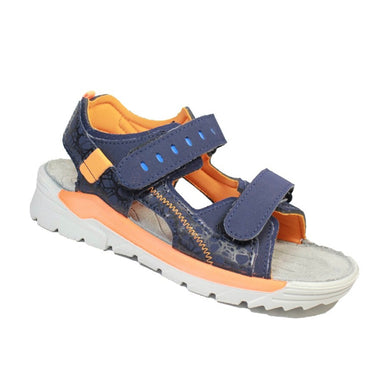 Ricosta Tajo Sandal Navy and Orange