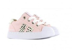 Shoesme Pink Lace Up Sneaker - SH22S005-A