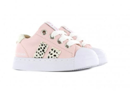 Shoesme Pink Lace Up Sneaker - SH22S005-A