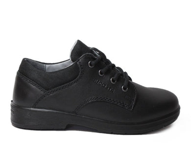 Ricosta Harry Black Leather School Shoe