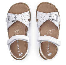 Load image into Gallery viewer, Start-rite Holiday White Leather Sandal