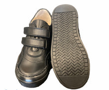 Load image into Gallery viewer, Petasil Luke 2 Black Leather School shoe