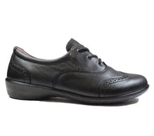 Load image into Gallery viewer, Ricosta Kate Black Leather School Shoe