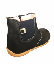 Load image into Gallery viewer, Bo-Bell Pamelia Navy Leather Ankle Boot