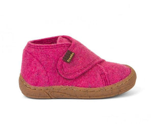 Froddo Pink Wooly Slippers - G1700343-5