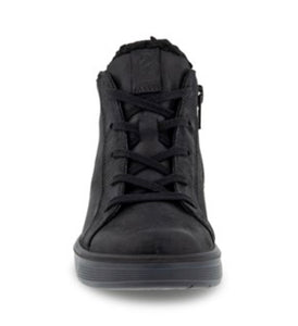 Ecco Street Tray Black Nubuck Leather Gore-Tex Boot