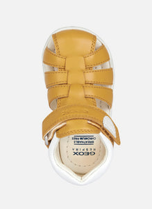 Geox  Macchia Sandal Ochre Yellow