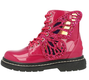 Lelli Kelly Fuxia Wings Boot LK6540 – Feet Street Kids
