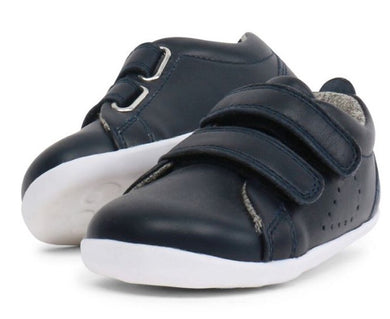 Bobux SU Grasscourt Leather Navy