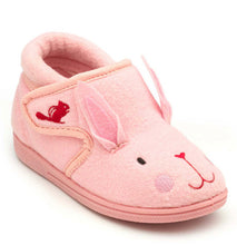Load image into Gallery viewer, Chipmunks Katie Pink Rabbit Slippers