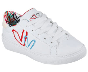 Skechers Goldie Whole Heart White/Multi Trainer