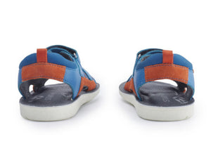 Start-rite Beachball Bright blue & Orange sandal