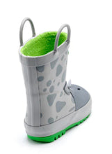 Load image into Gallery viewer, Chipmunks Max Grey/Green Welly
