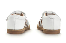 Load image into Gallery viewer, Start-rite Flora White/Silver Leather Sandal