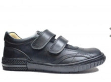 Load image into Gallery viewer, Petasil Veejay Leather G&amp;F fit School Shoe
