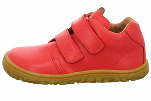 Lurchi Noah Barefoot Shoe Red Leather