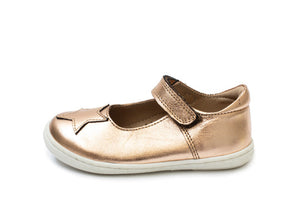 Petasil Dora Rose Gold Mary Jane Leather Shoe