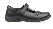 Load image into Gallery viewer, Start-rite Star Jump Black Leather School Shoe