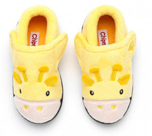 Load image into Gallery viewer, Chipmunks Gizmo Giraffe Yellow Slippers