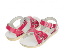 Load image into Gallery viewer, Salt-Water Sweetheart Sandal in Shiny Fuchsia