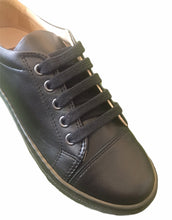 Load image into Gallery viewer, Petasil Peel Lace Up Leather School Shoe