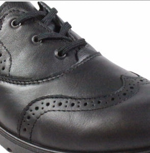 Ricosta Lucy Lace Up Leather Brogue School Shoe