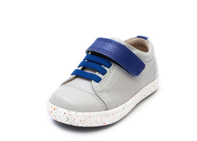 Petasil Pierre Light Grey Leather Shoe
