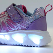 Load image into Gallery viewer, Geox Assister Violet Light Up Trainer