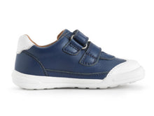 Load image into Gallery viewer, Start-rite Roundabout French Navy Leather Shoe