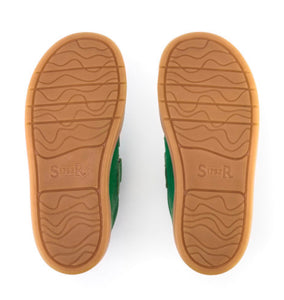 Start-rite Enigma Green Leather/Canvas Shoe