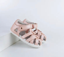 Load image into Gallery viewer, Bobux Tropicana II Seashell Shimmer Sandal Step Up