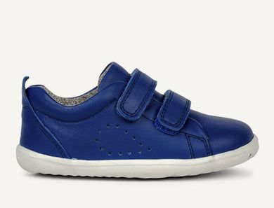 Bobux SU Grasscourt Leather Blueberry