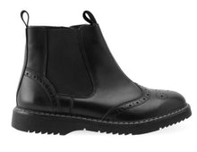 Load image into Gallery viewer, Start-rite Revolution Black Leather School Boot