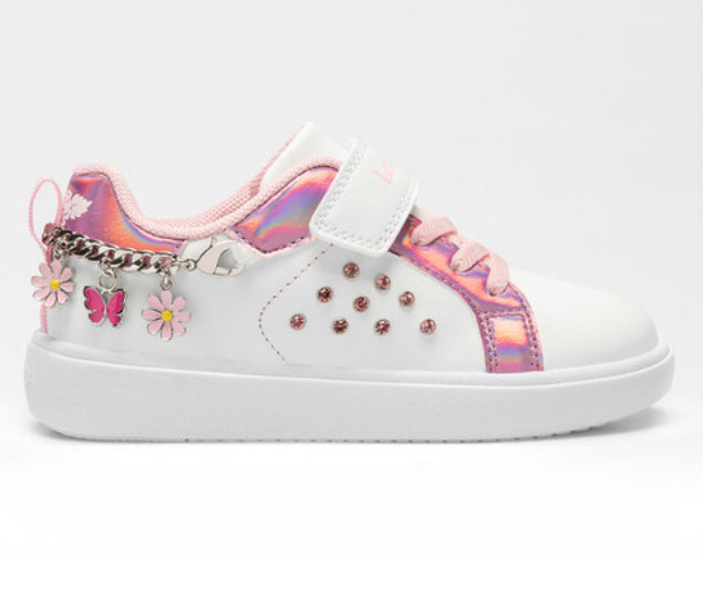 Lelli Kelly Gioiello Blanca/Rosa Trainer – Feet Street Kids
