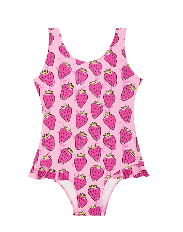 Slipfree Strawberry Swimsuit