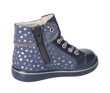 Load image into Gallery viewer, Ricosta Pepino Chilbie Boot Navy Heart Boot