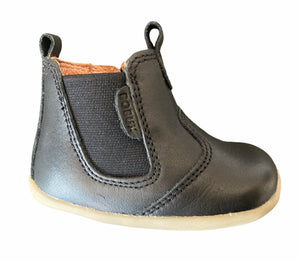 Bobux Jodhpur Boot Black Leather Step Up
